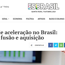 Tendncia de acelerao no Brasil: Mercado de fuso e aquisio